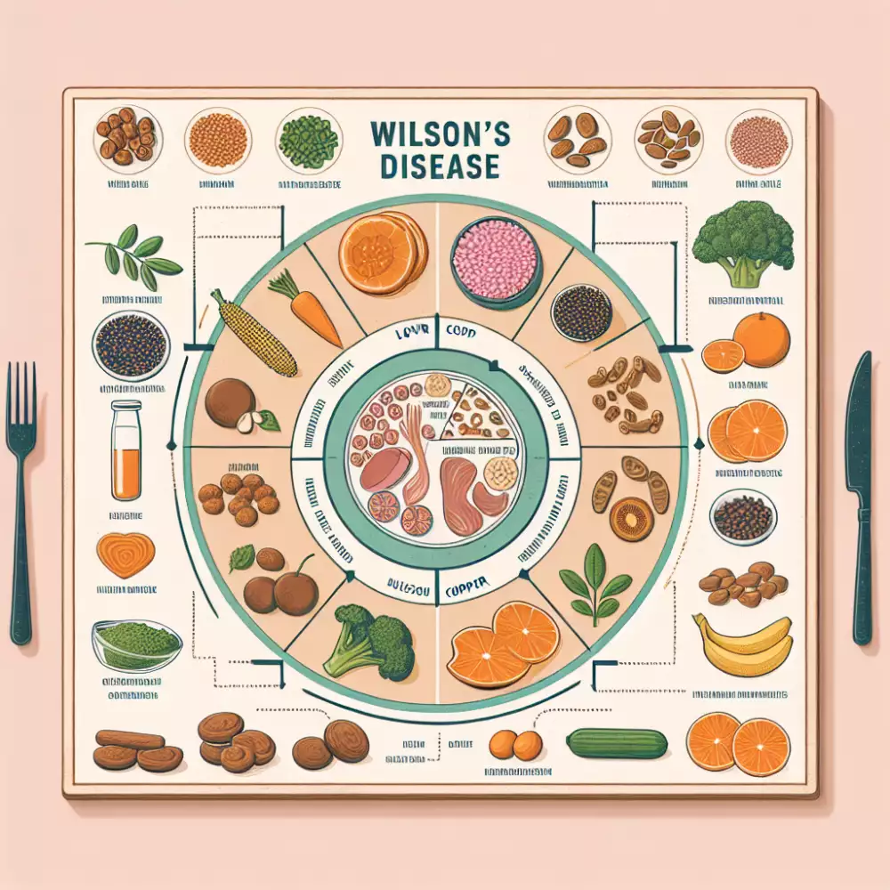 wilsonova choroba dieta